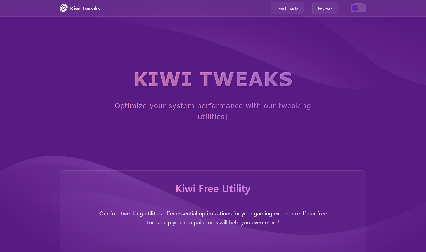 Kiwi Tweaks Project
